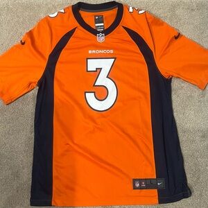 Nike NFL Denver Broncos Jersey Men’s Large Russell Wilson